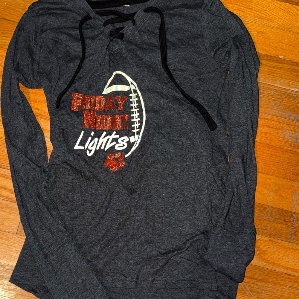 Gray Friday Night Lights Hoodie